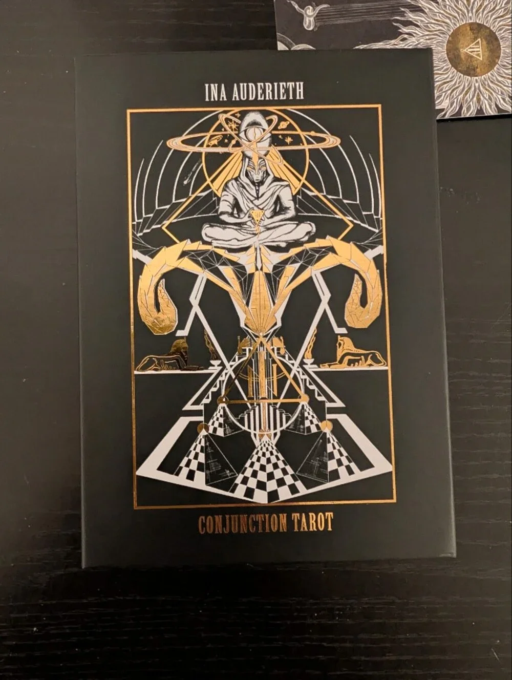 Conjunction Tarot Deck By Ina Auderieth with Signed Numbered Art Book